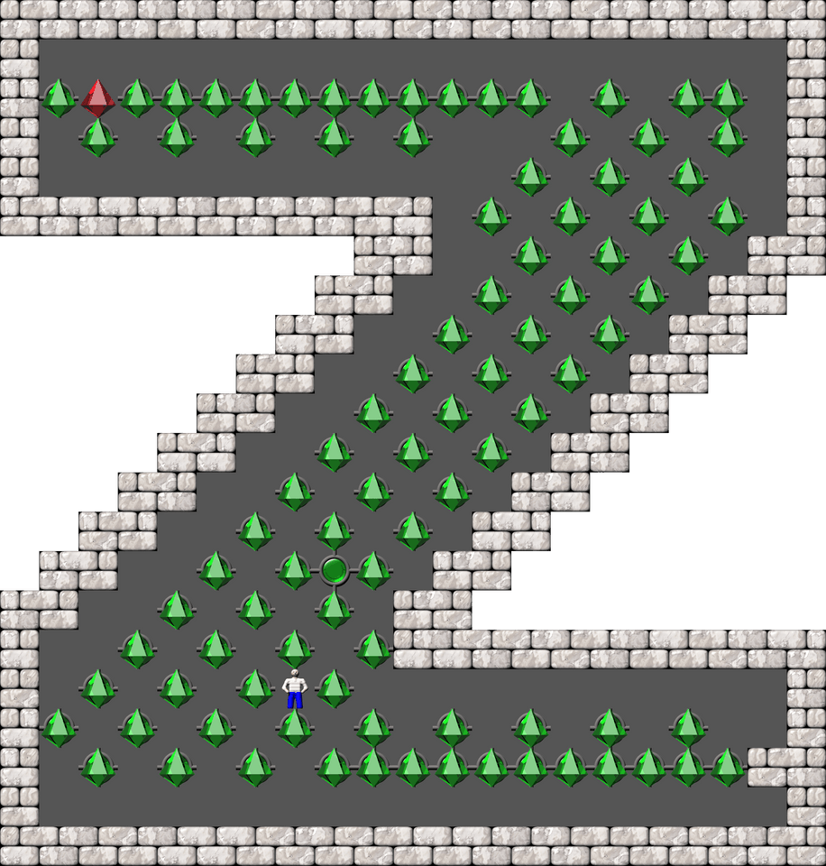 Sokoban Mass Remodel level 813